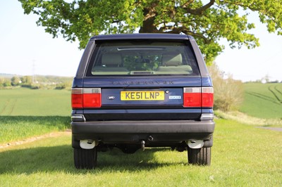 Lot 60 - A 2001 Range Rover P38 Vogue 4.6 V8 automatic