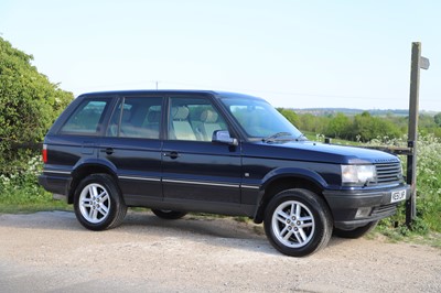 Lot 60 - A 2001 Range Rover P38 Vogue 4.6 V8 automatic