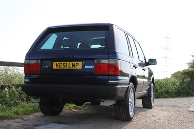 Lot 60 - A 2001 Range Rover P38 Vogue 4.6 V8 automatic