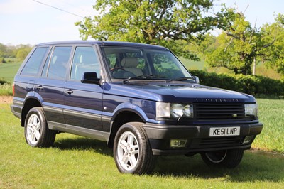 Lot 60 - A 2001 Range Rover P38 Vogue 4.6 V8 automatic