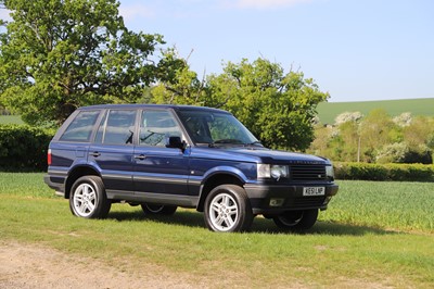Lot 60 - A 2001 Range Rover P38 Vogue 4.6 V8 automatic