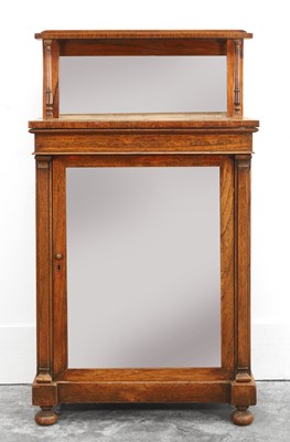 Lot 548 - A rosewood side cabinet