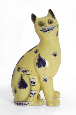 Lot 118 - A French Faience figure
