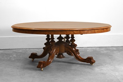 Lot 502 - A Victorian walnut low table