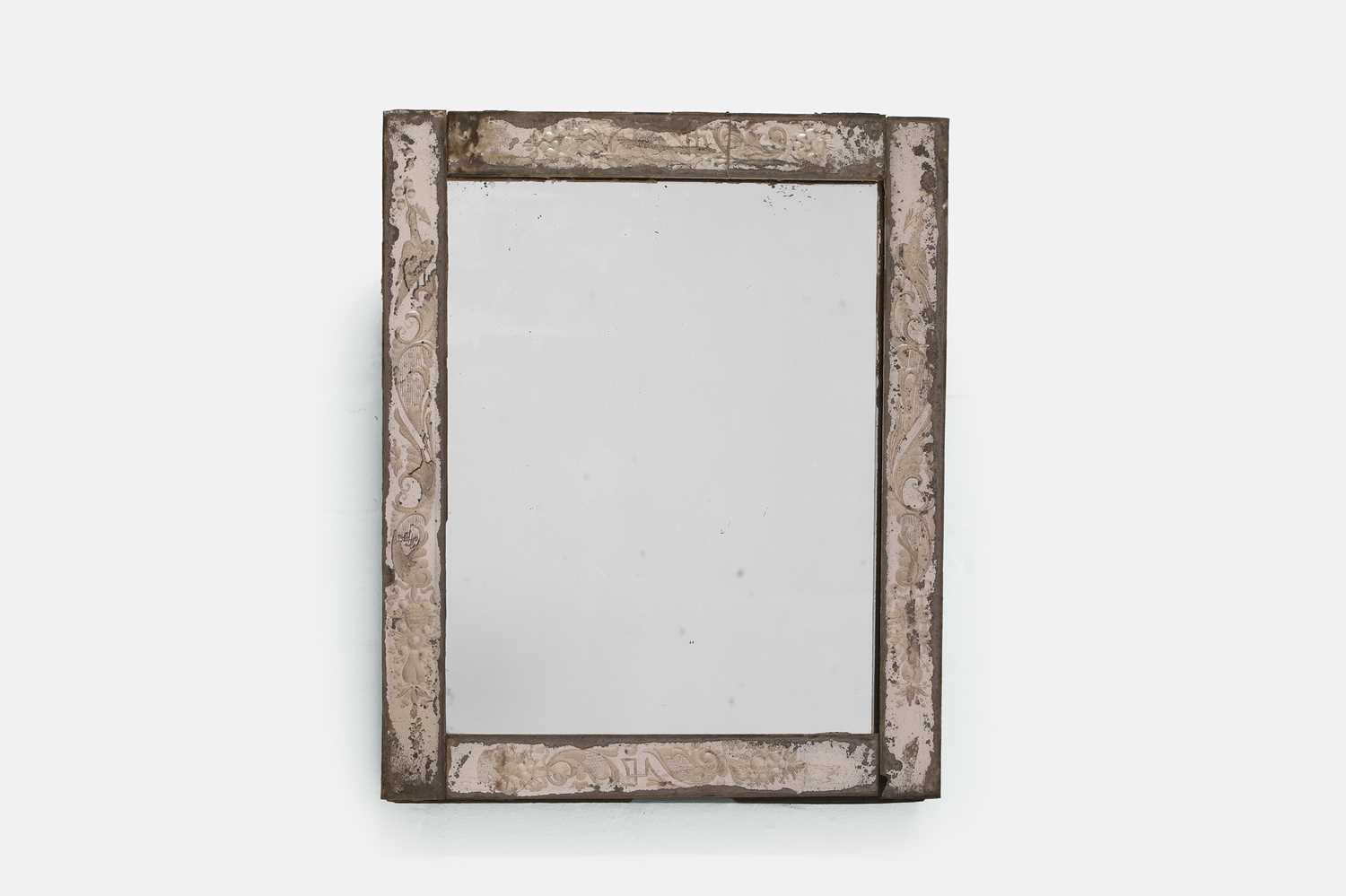 Lot 138 - A Venetian wall mirror