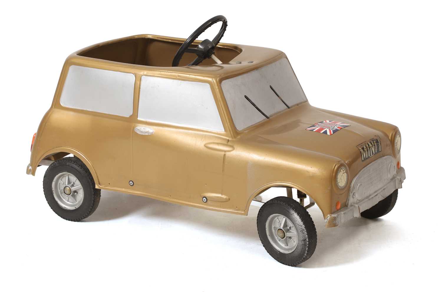 Lot 45 - A 1960s Leeway Mini Cooper Mk1 pedal car