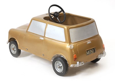 Lot 45 - A 1960s Leeway Mini Cooper Mk1 pedal car
