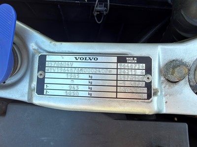 Lot 58 - A 1991 Volvo 960 2.3 High Pressure Turbo Saloon