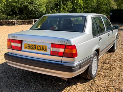 Lot 58 - A 1991 Volvo 960 2.3 High Pressure Turbo Saloon