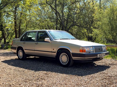 Lot 58 - A 1991 Volvo 960 2.3 High Pressure Turbo Saloon