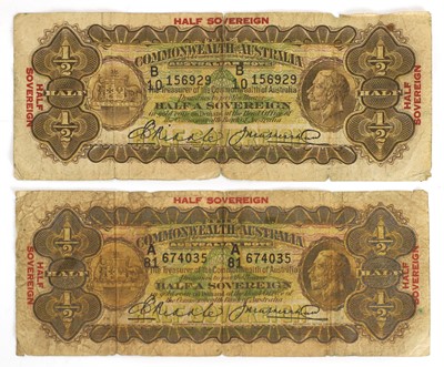 Lot 86 - Notes, Australia, George V (1910-1936)