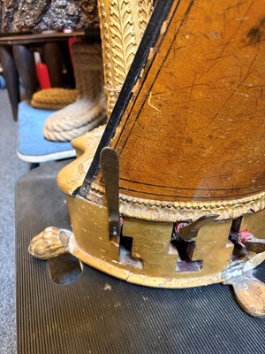 Lot 303 - A regency Sebastian Erard 43-string 'double-action' harp