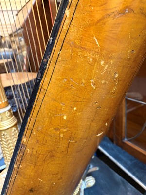 Lot 303 - A regency Sebastian Erard 43-string 'double-action' harp