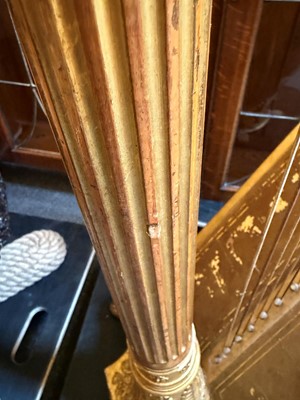 Lot 303 - A regency Sebastian Erard 43-string 'double-action' harp