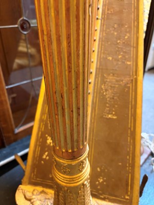 Lot 303 - A regency Sebastian Erard 43-string 'double-action' harp