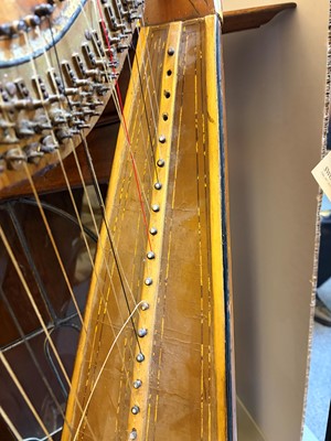 Lot 303 - A regency Sebastian Erard 43-string 'double-action' harp