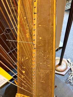 Lot 303 - A regency Sebastian Erard 43-string 'double-action' harp
