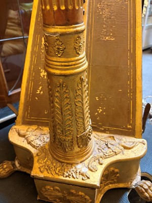 Lot 303 - A regency Sebastian Erard 43-string 'double-action' harp
