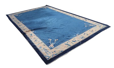 Lot 421 - A Chinese wool rug