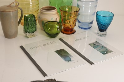 Lot 160 - A group of glass vases