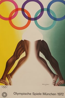 Lot 335 - A 1972 Munich Olympics poster