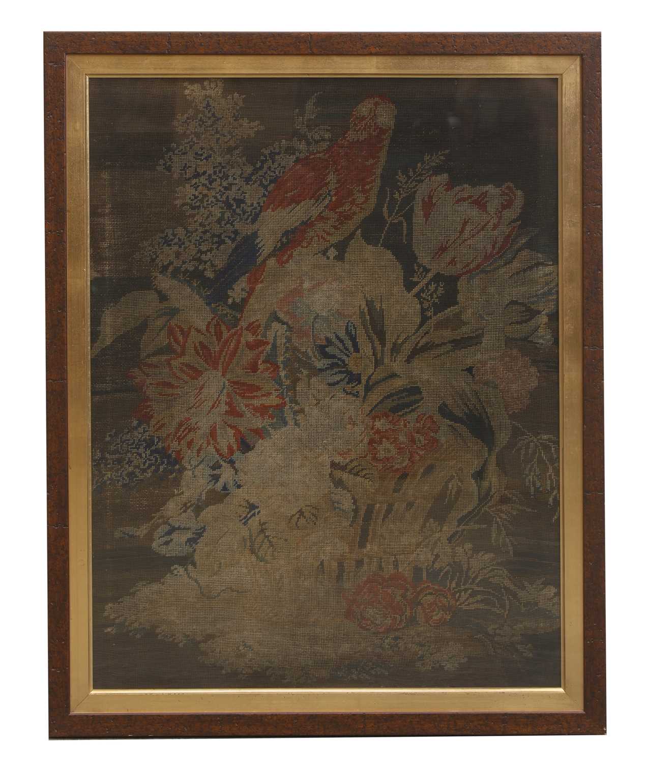 Lot 307 - A Victorian woolwork picture
