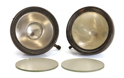 Lot 22 - A matching pair of pre-war Rotax headlights