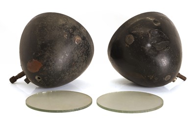Lot 22 - A matching pair of pre-war Rotax headlights