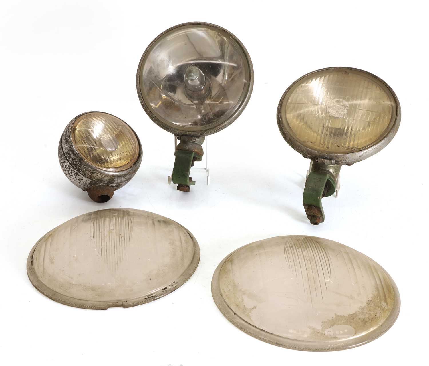 Lot 25 - A group of Lucas lamps