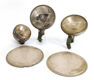 Lot 25 - A group of Lucas lamps