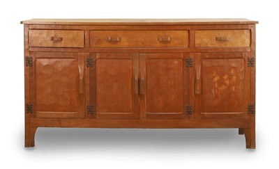 Lot 547 - A Yorkshire School sideboard