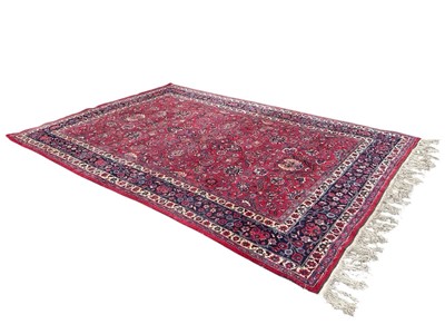 Lot 432 - A Khorassan carpet