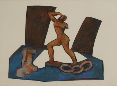 Lot 67 - Ivor Abrahams RA (British, 1935-2015)