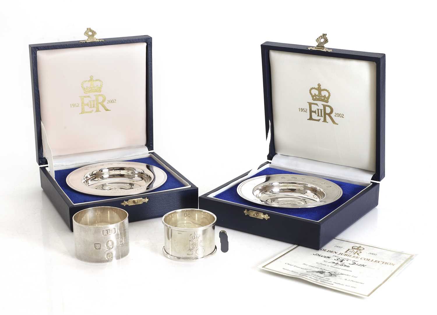 Lot 24 - A collection of Elizabeth II commemorative silverwares