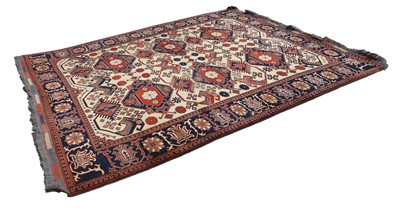 Lot 434 - A Turkish wool rug