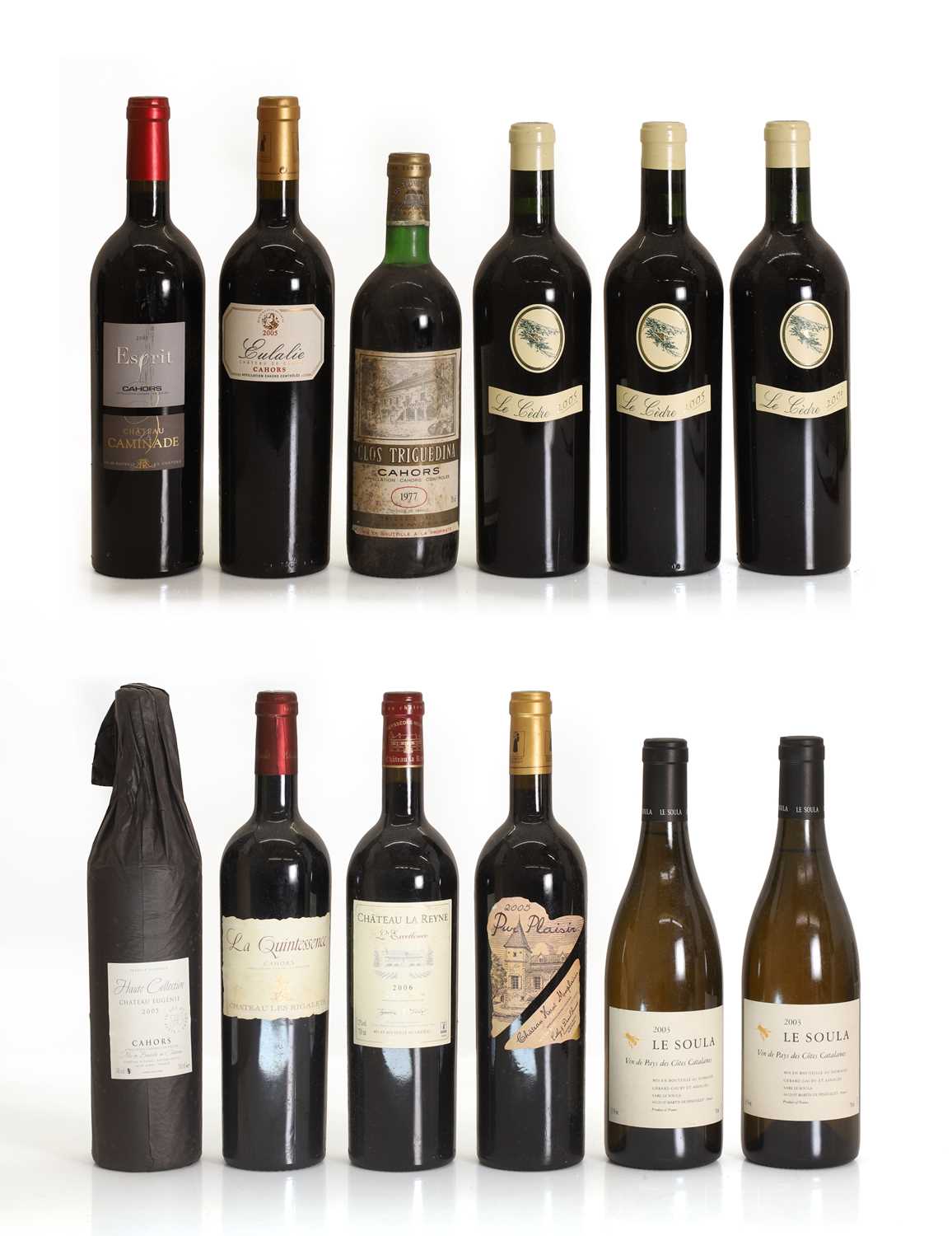 Lot 393 - A selection of French red wines