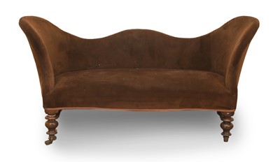 Lot 508 - A Victorian salon settee