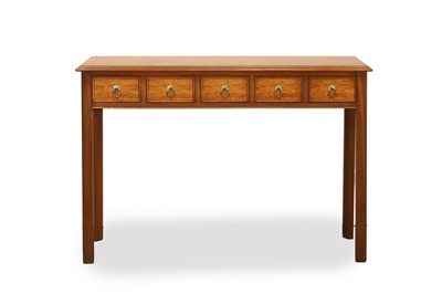 Lot 538 - A modern burrwood hall table