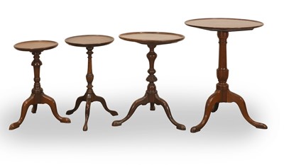 Lot 519 - A collection of wine tables