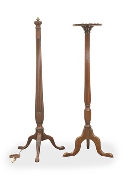Lot 564 - A mahogany touchere