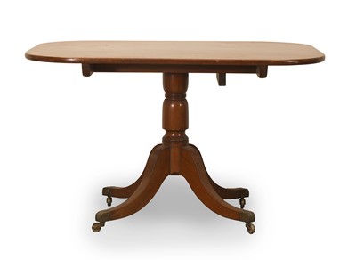 Lot 518 - A mahogany breakfast table