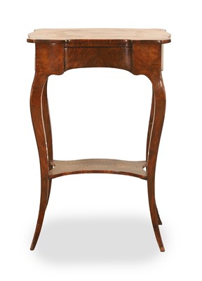 Lot 535 - A continental walnut side cabinet