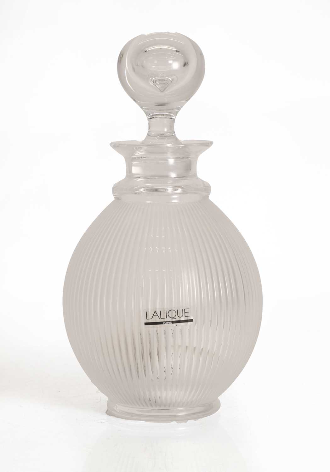 Lot 152 - A Lalique 'Langeais’ decanter