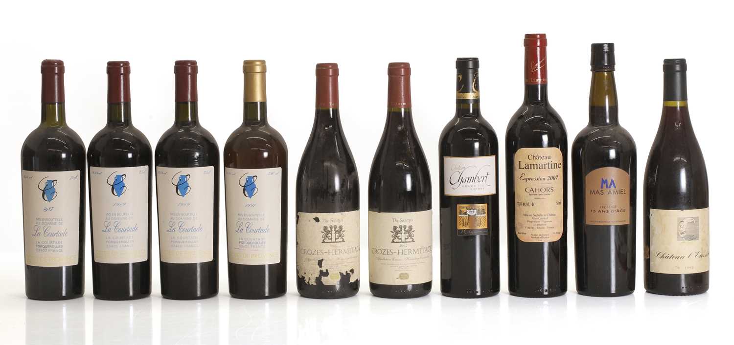 Lot 394 - A selection of French red wines