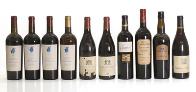 Lot 394 - A selection of French red wines