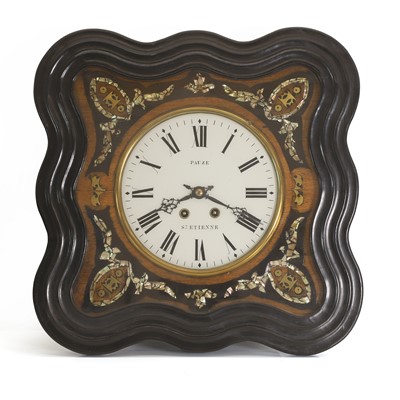 Lot 207 - A French vineyard wall clock
