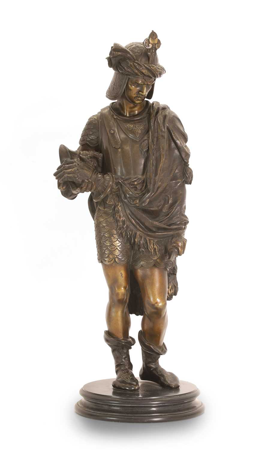 Lot 325 - A French bronze of Saladin