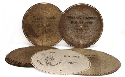 Lot 326 - A collection of polyphon music box disks