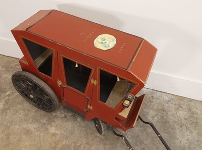 Lot 315 - A reproduction Victorian horse tricycle