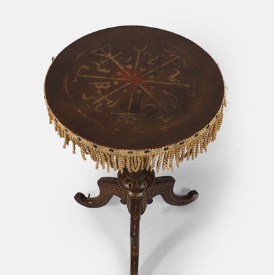 Lot 4 - A 'gypsy' tripod table